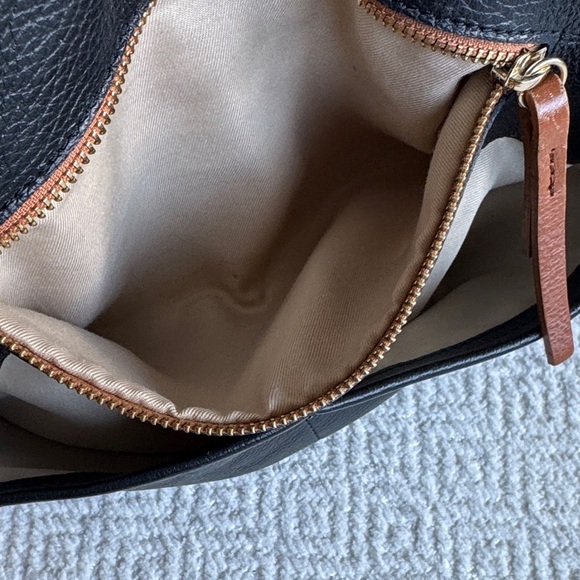 Valentina Black and Tan Crossbody Bag - Picture 14 of 16